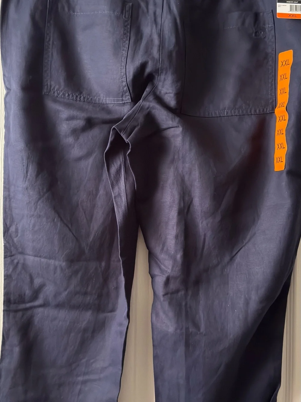 NWT Banana Republic Womens Navy Tapered Crop Pant